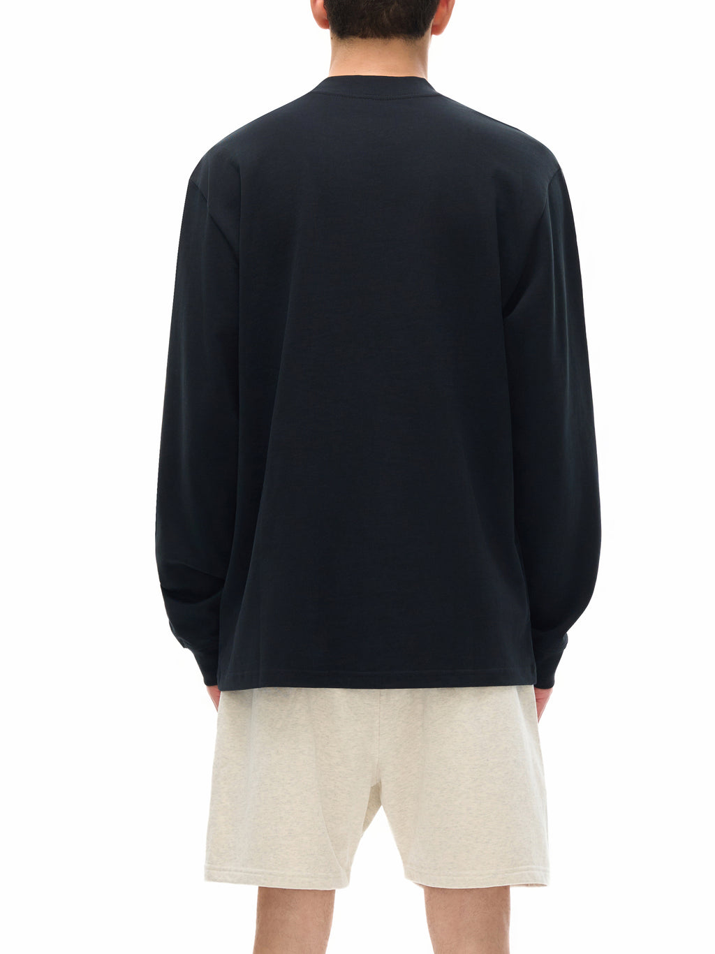 AHS Stained Glass- Blue Leaf Back- Non-Shrink Mock Neck Sweatshirt