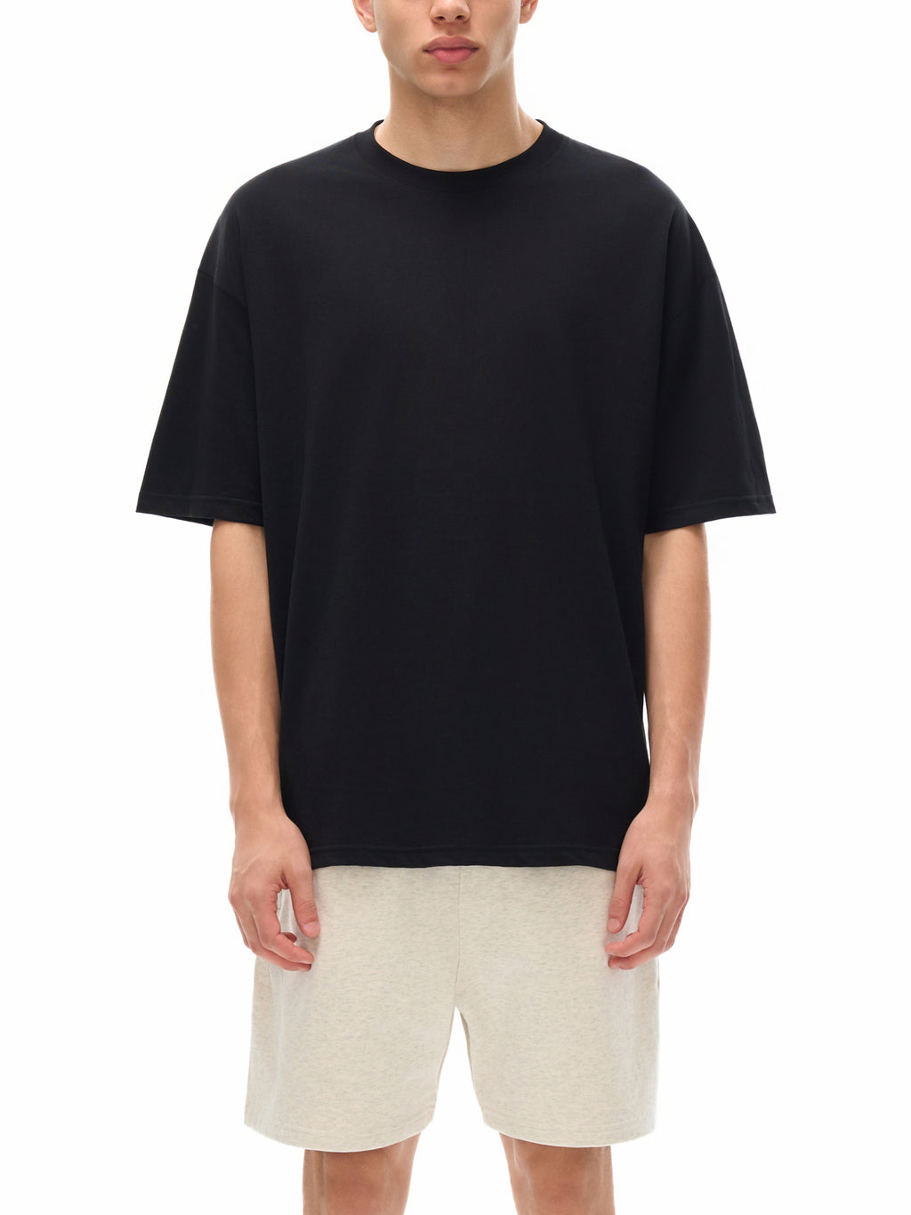 The Grocer Outline Loose Drop Shoulder T-Shirt