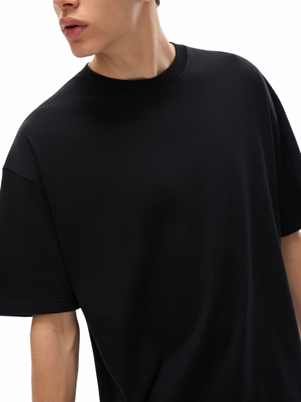 The Grocer Outline Loose Drop Shoulder T-Shirt