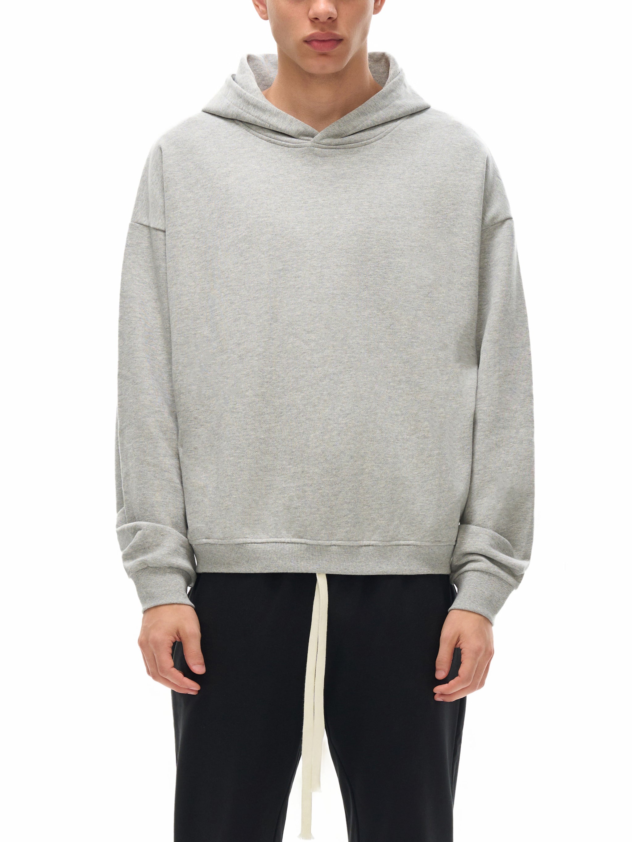 Unisex Cotton Cropped Hoodie