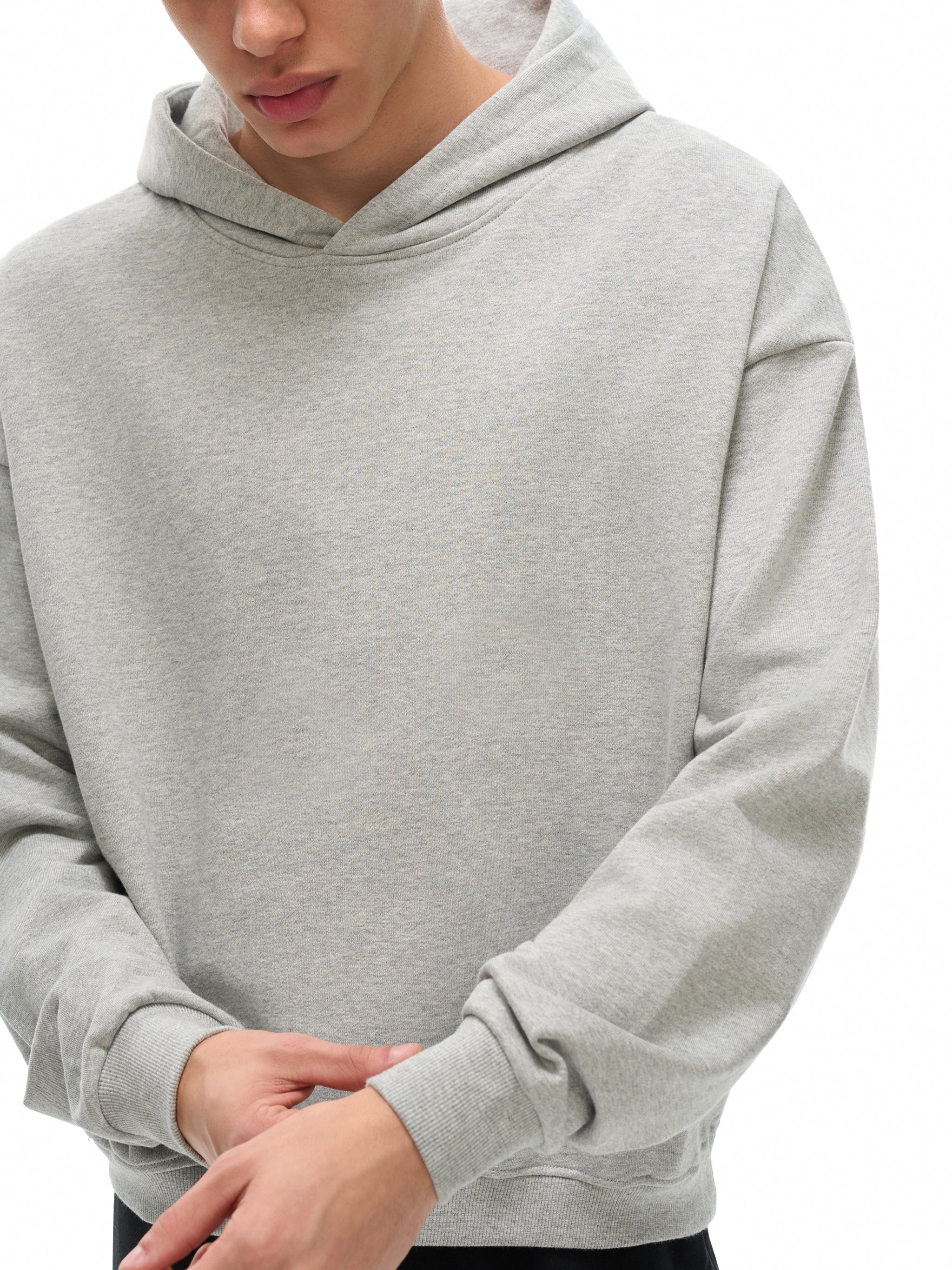 Unisex Cotton Cropped Hoodie