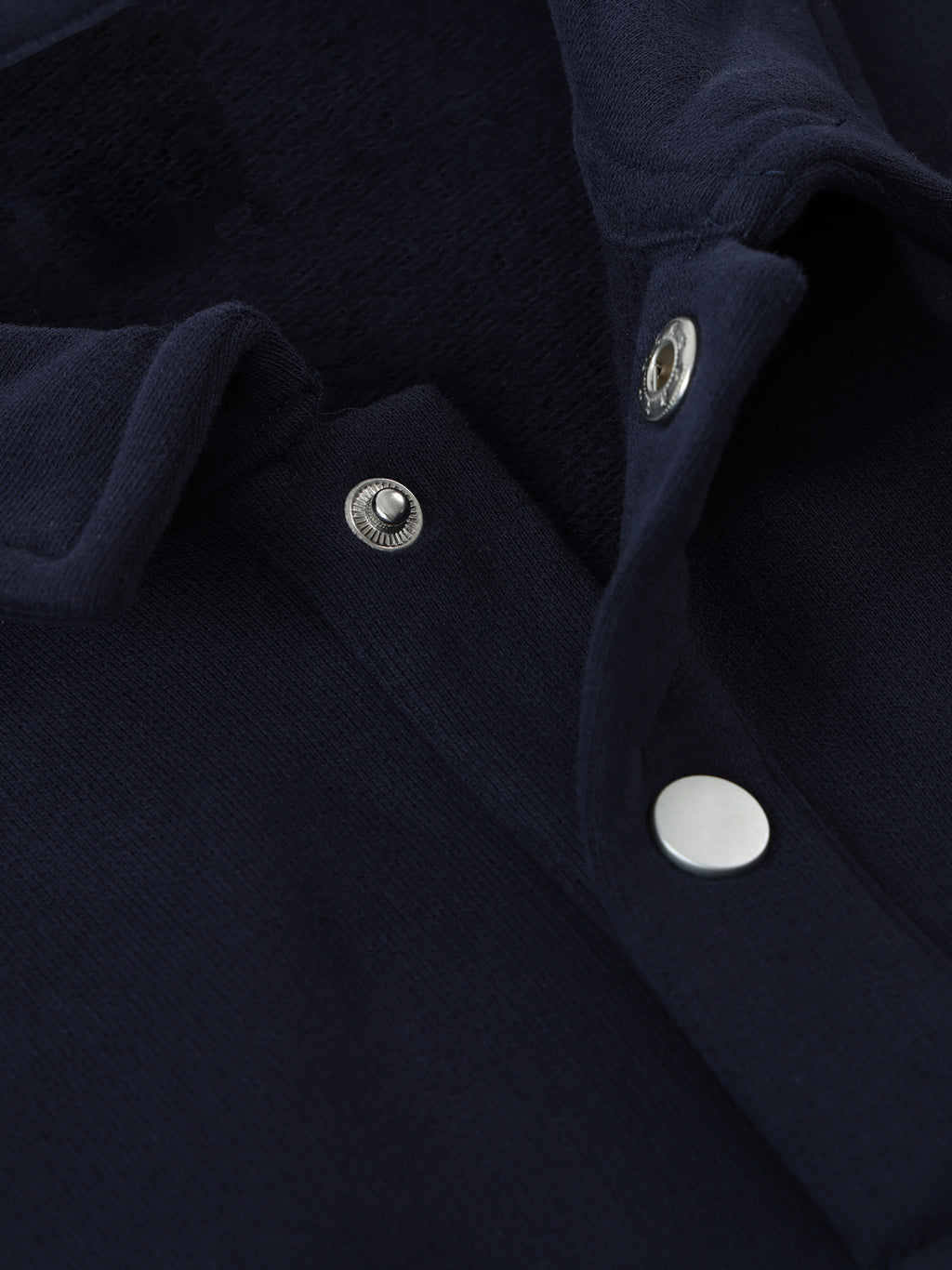 Torch Back/ Falcon Front Stained Glass Heavyweight Polo-Collar Sweatshirt