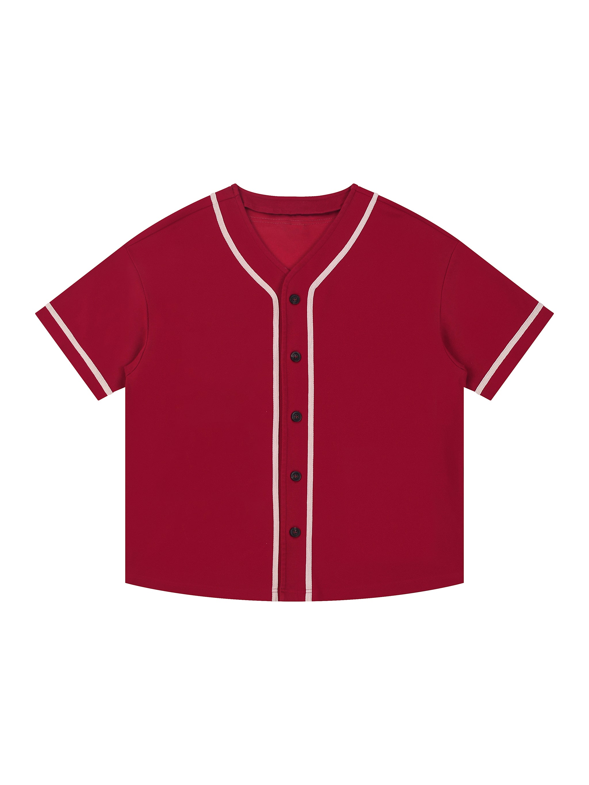 DD Espressotini Contrast Piped Button-Up Jersey