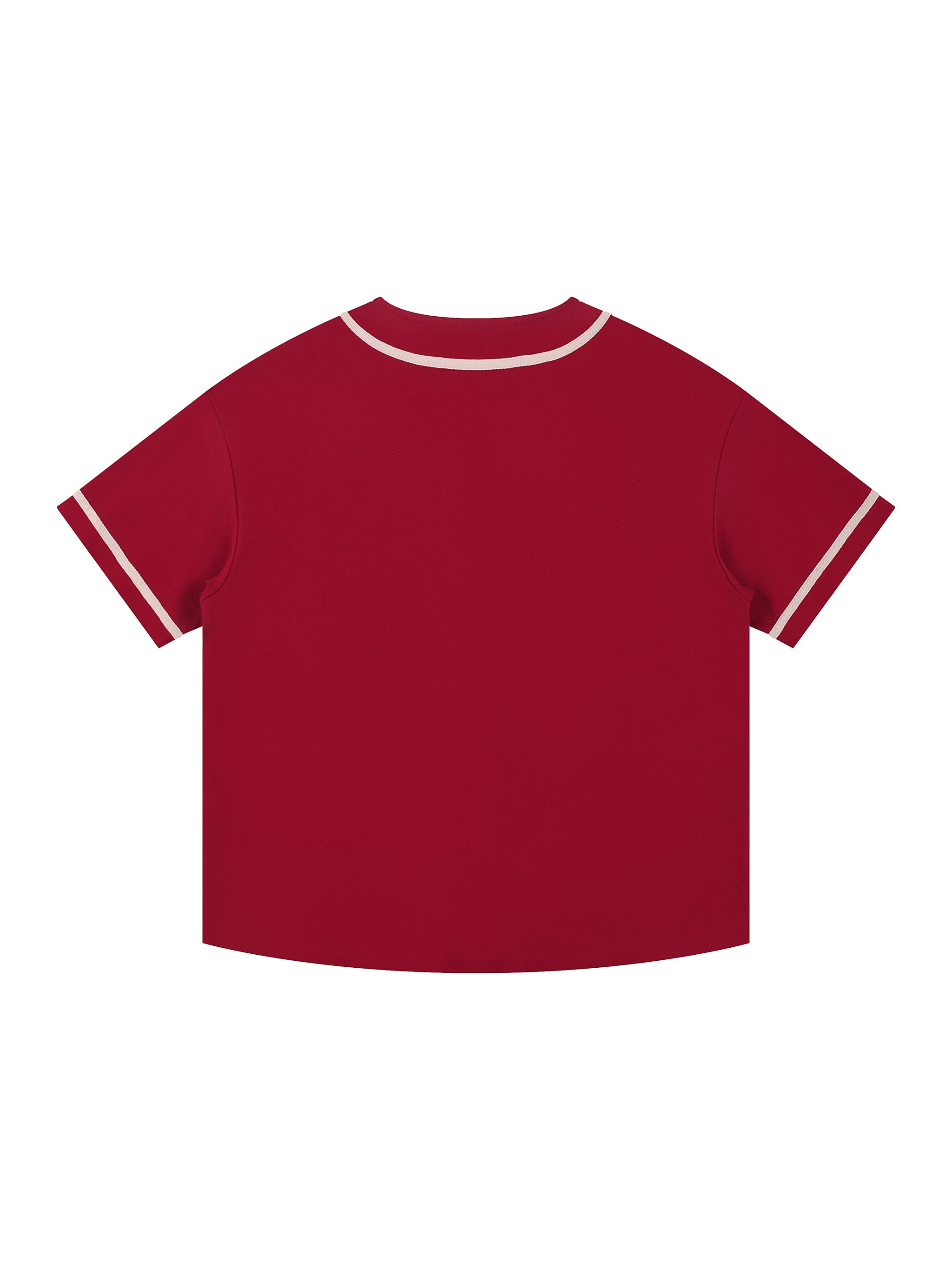 DD Espressotini Contrast Piped Button-Up Jersey
