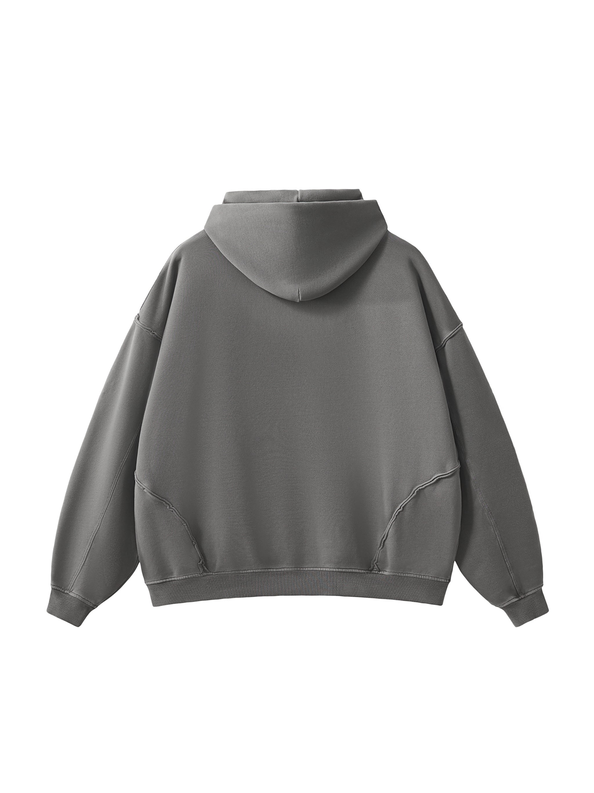 Bumbles Bee Heavy Weight Raw-Seam Enzyme Washed Hoodie