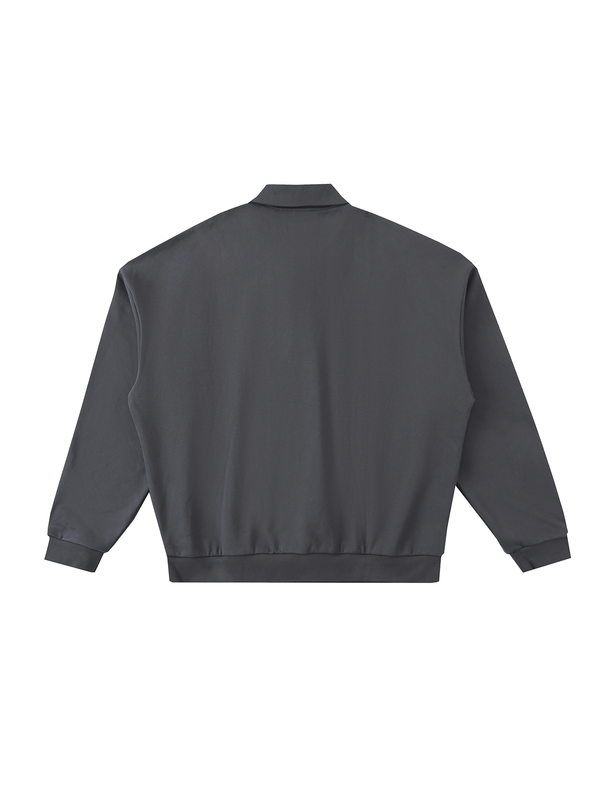 Geometric Beetle Heavyweight Fleece Polo Sweatshirt