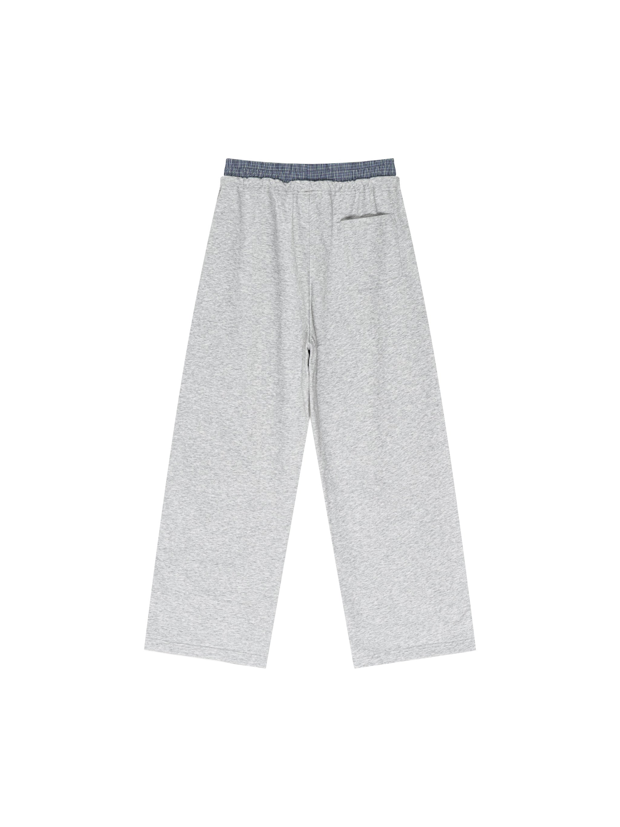 Espressotini Plaid Contrast Waist Pants
