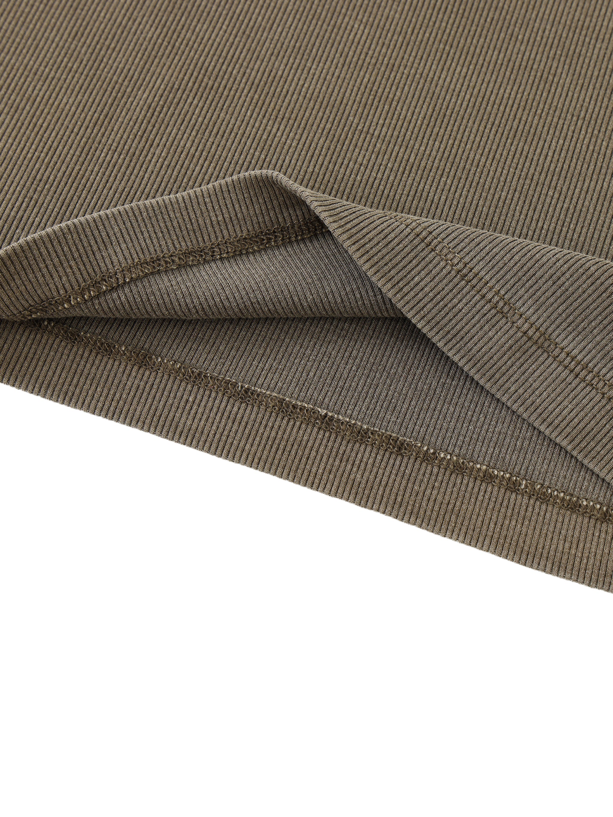 Dove + Deer Fall Logo Dyed Washed Raglan Long Sleeve Slim T-Shirt