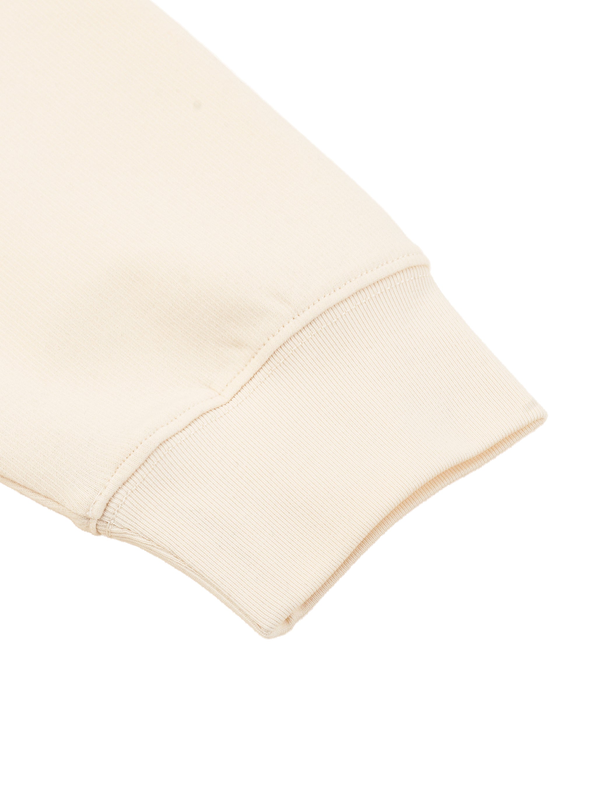 King of Champagne Knitted Round Neck Oversize Sweatshirt