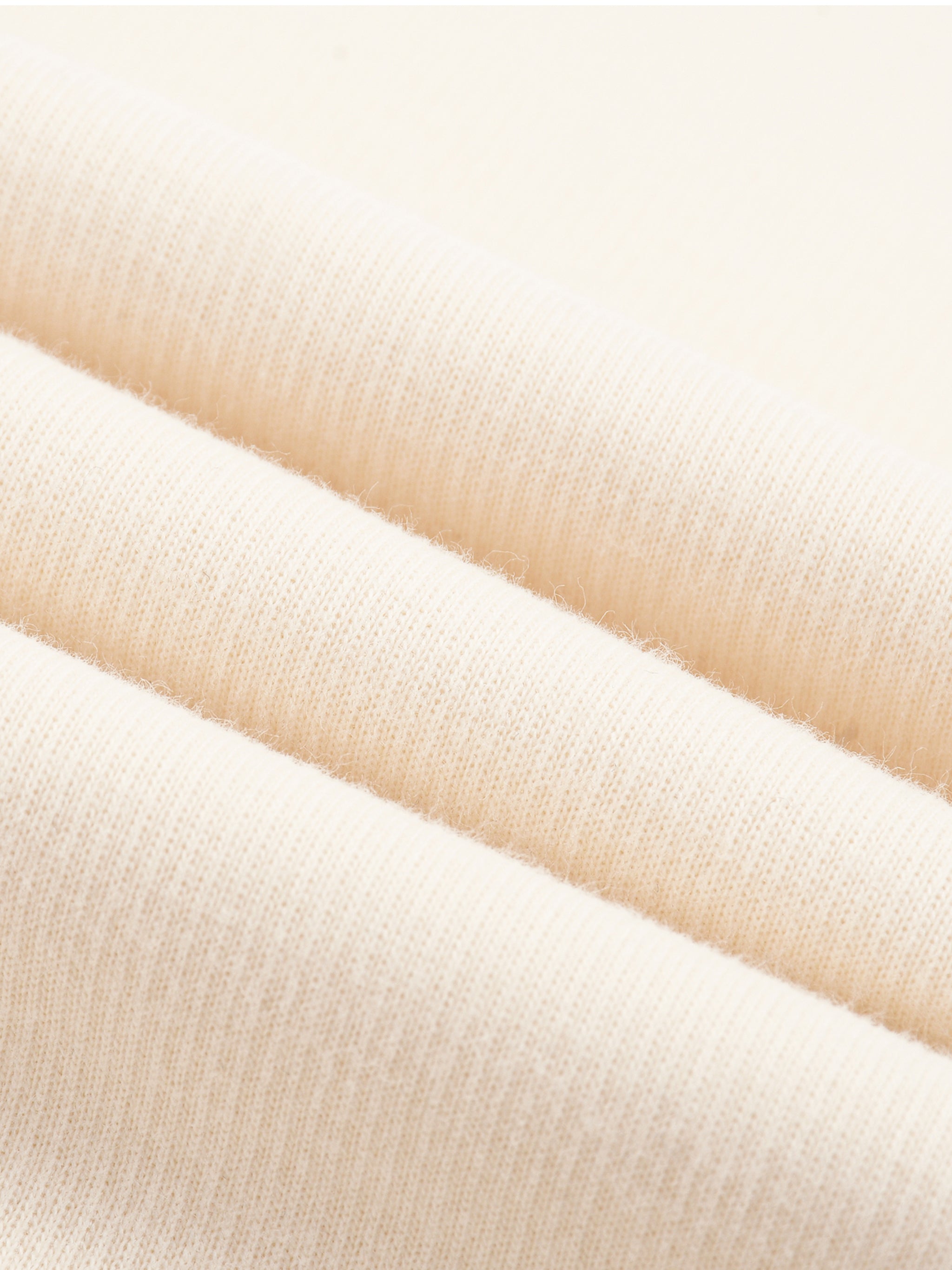 King of Champagne Knitted Round Neck Oversize Sweatshirt