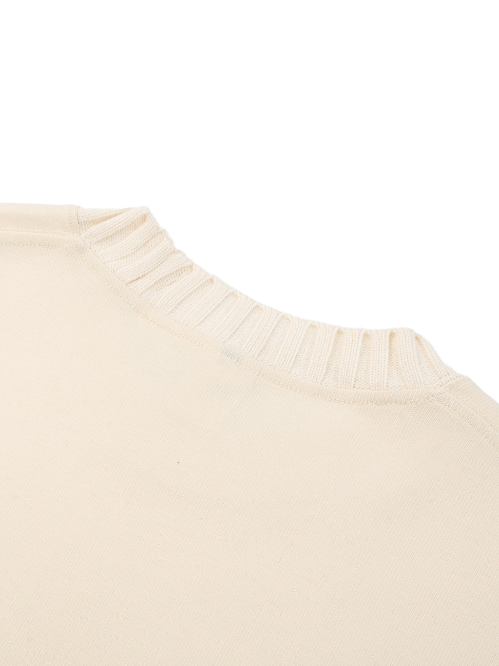 King of Champagne Knitted Round Neck Oversize Sweatshirt