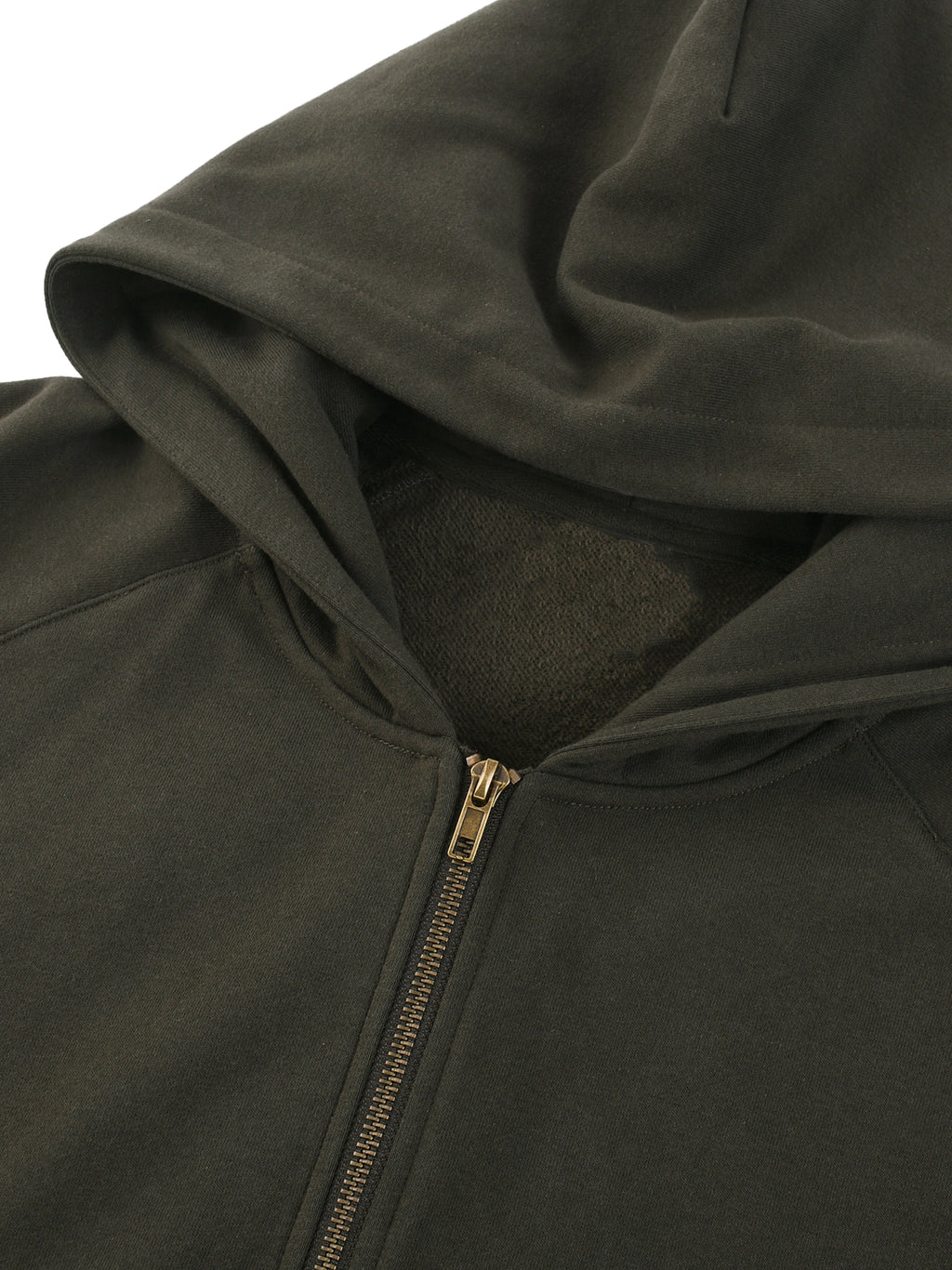 Tulip Crown/ City Hall Dolman Sleeve Zip-Through Fleece  Hoodie