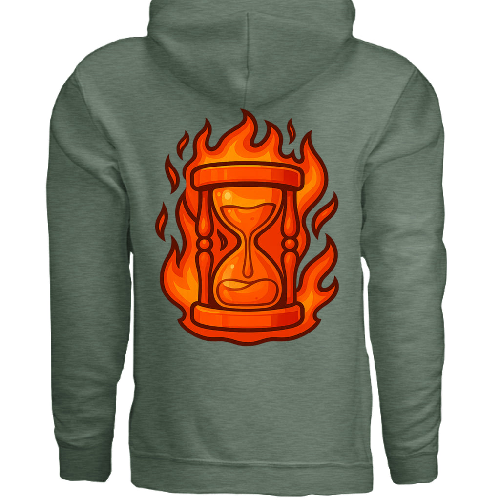 Military Green Heather  - BACK