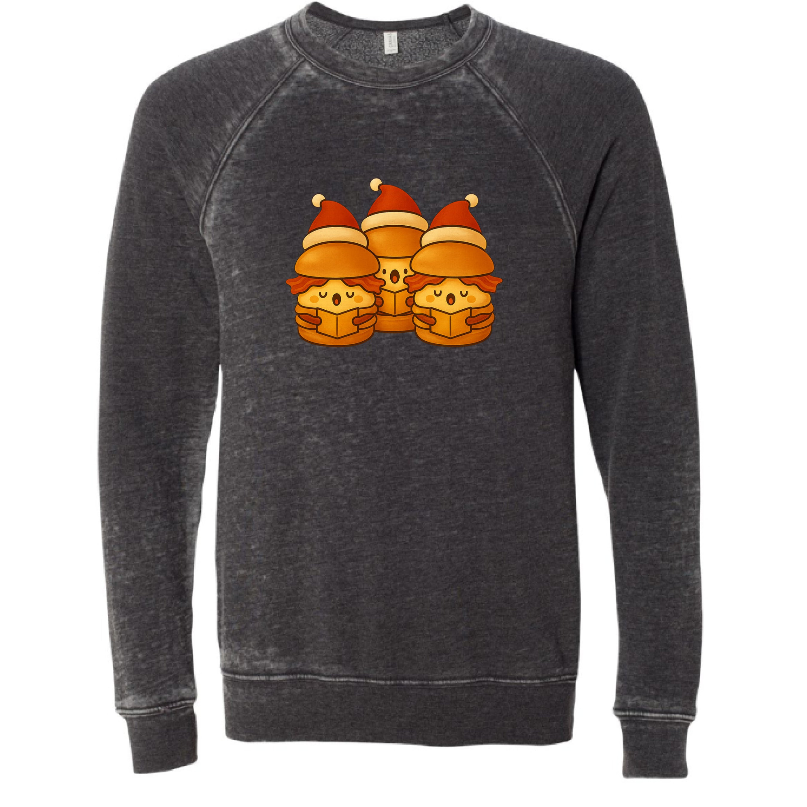 GREY ACID FLEECE - FRONT