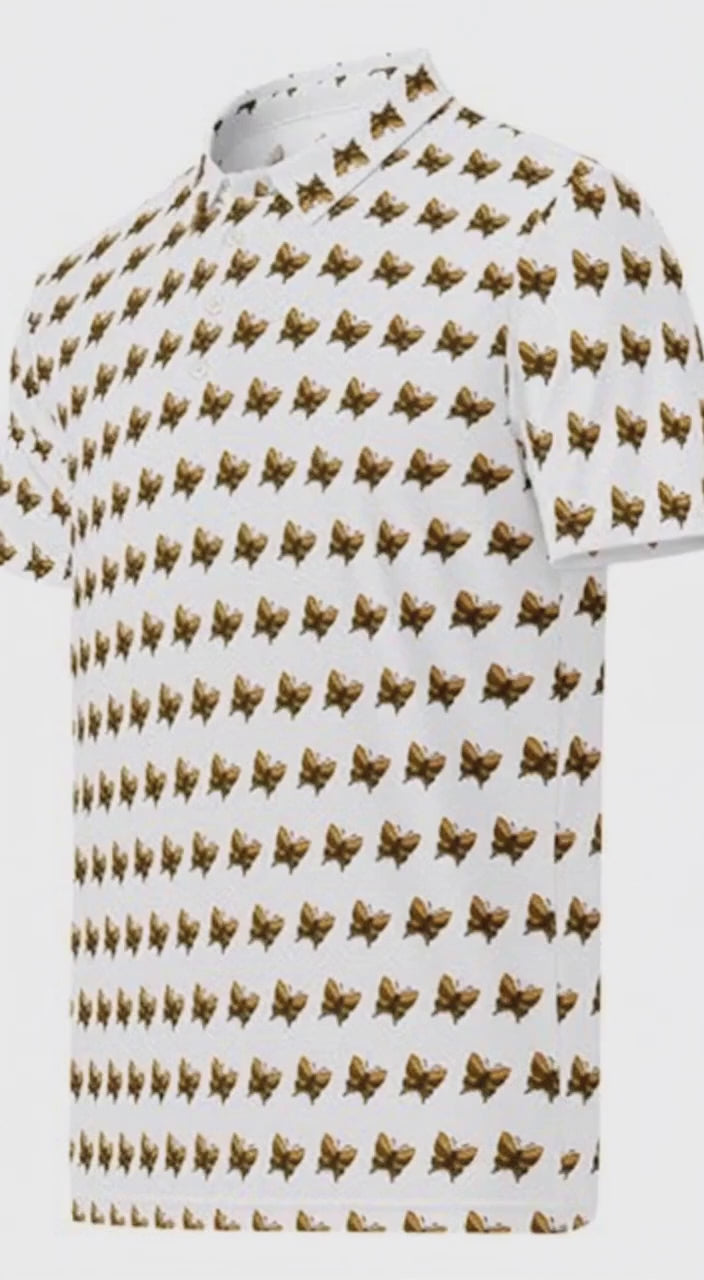 BurgerFly Men’s slim fit polo